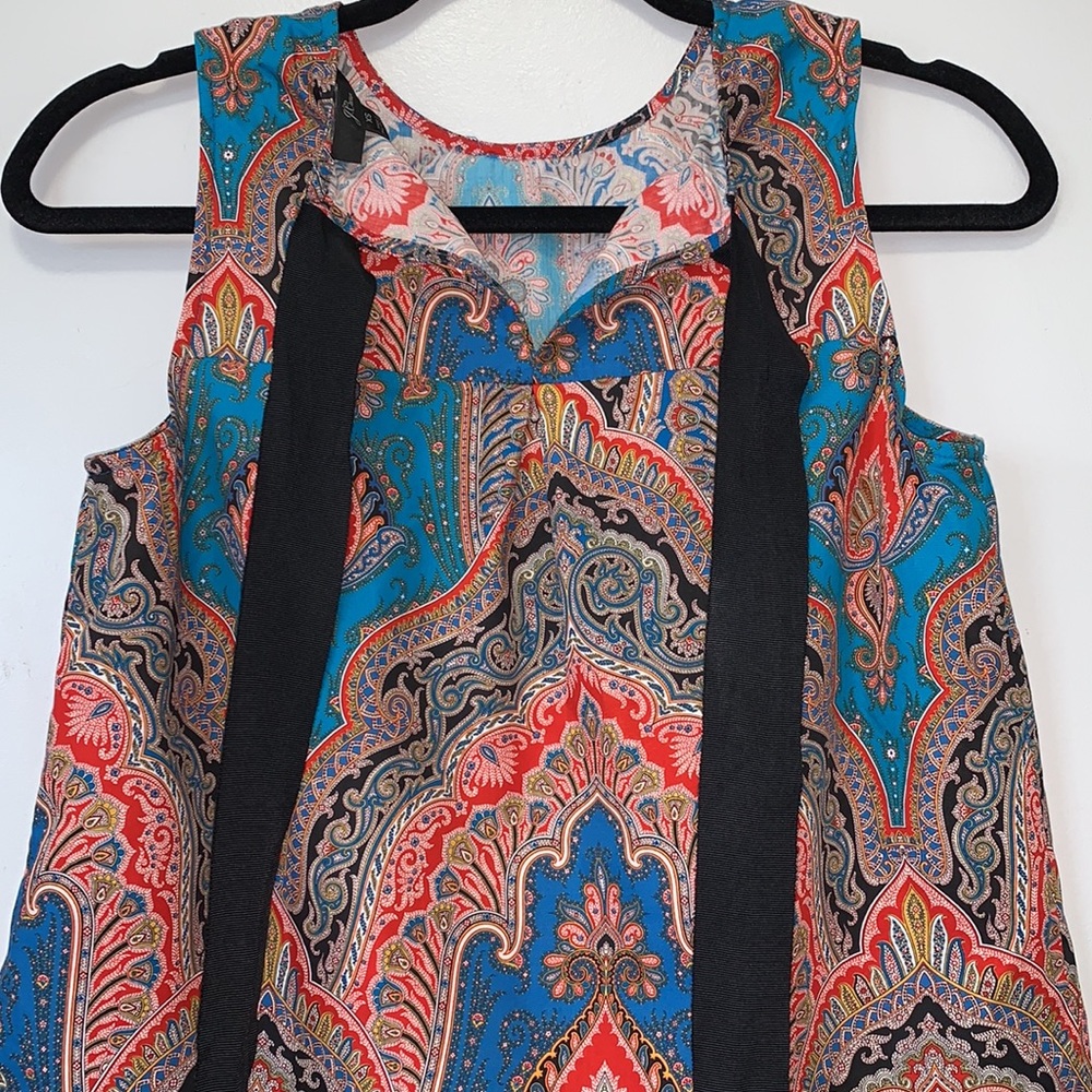 J.CREW paisley print cotton tank - Picture 6 of 9